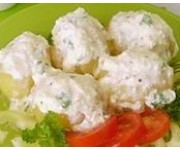 Картофель под чесночным соусом (300 гр)