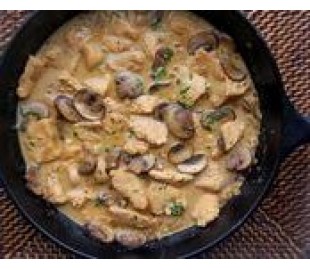 Chickenstroganov с шампиньонами (500 гр)